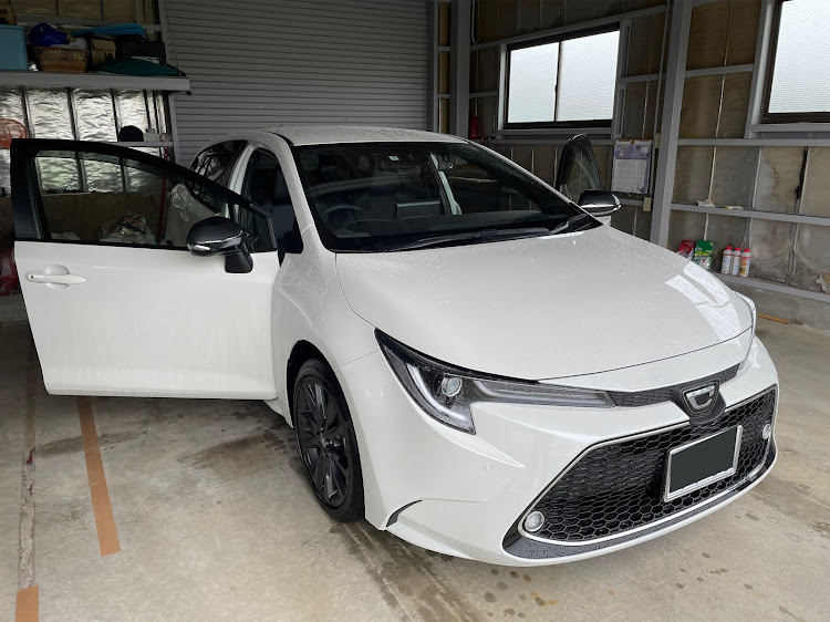 カローラツーリングの新車納車・カローラツーリングWXB・プチ弄りに関するカスタム事例の投稿画像2枚目