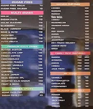 Mumbai Kulfi menu 1