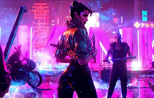 Cyberpunk Girls Wallpapers New Tab small promo image