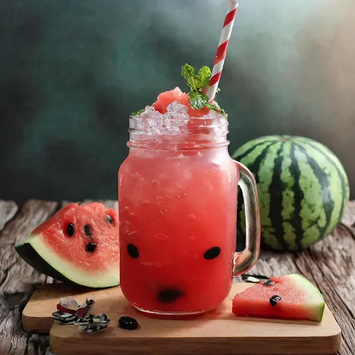 Pop Tea Watermelon Popping Boba Bubble Beverage [450 Ml]