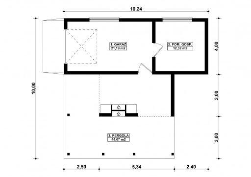 G188 - Rzut parteru