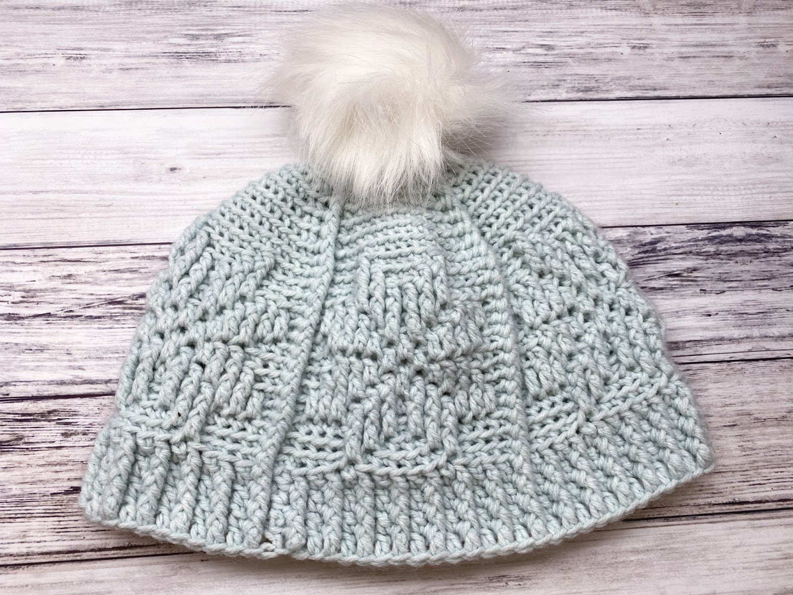 Amanda's Crochet Hat kit including free PDF Pattern