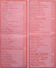 Udipi Restaurant menu 2