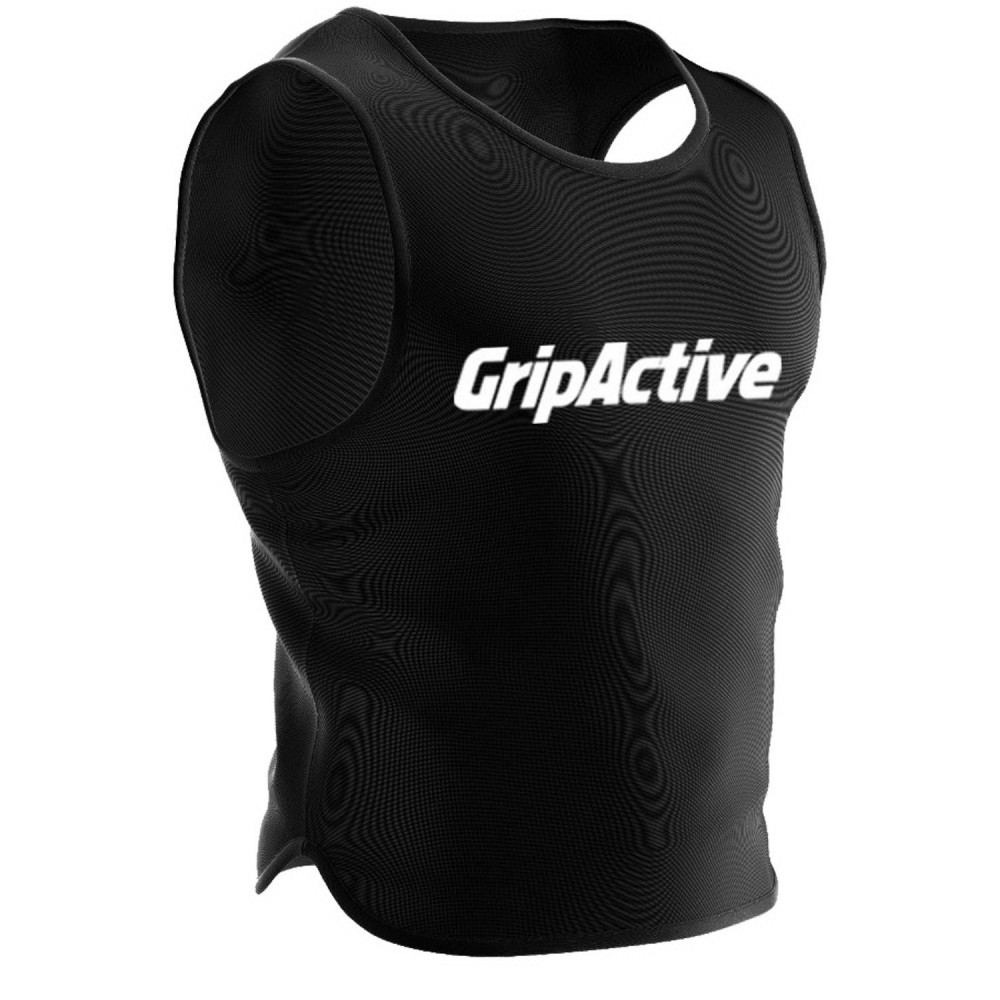 Grip Active Black Sports Training Bib