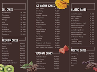 Dessertto Cakes & Ice Cream menu 1