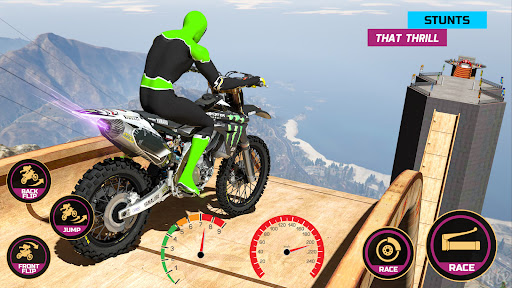 Screenshot Racing Bike Stunt Games Master