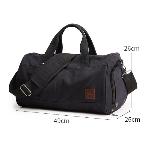 Title 4, Mens and Womens Large Capacity Gym Bag with D...