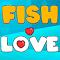 Imatge del logotip de l'element per a Fish Love Hyper Casual Game