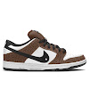 sb dunk low supreme brown/black