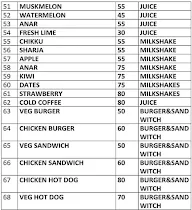 Cochin Cafe menu 4