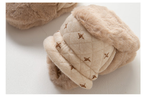 Title 10, Thick Warm Newborn Soft Sole Shoes set, designe...
