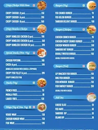 Crispers menu 1