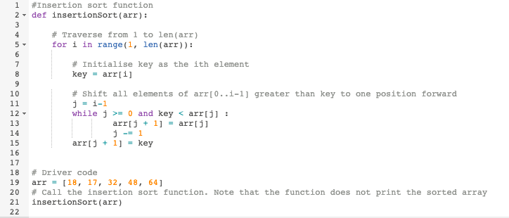 Master Insertion Sort Before Your Next Big Interview