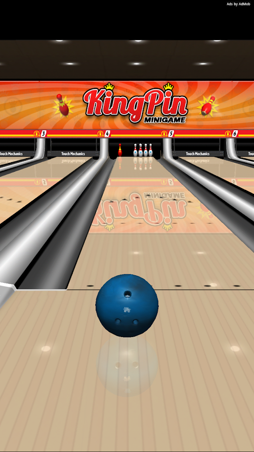 Игра 10 ударов. Google Bowling.