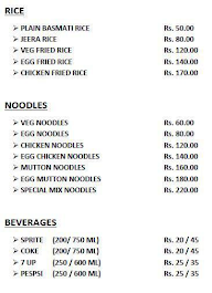 Munna Hotel & Restaurant menu 4