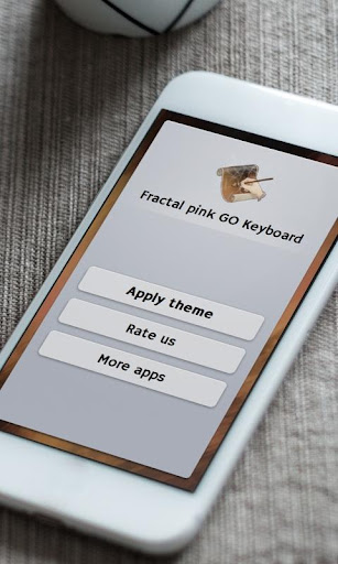 免費下載個人化APP|フラクタルピンク GO Keyboard app開箱文|APP開箱王