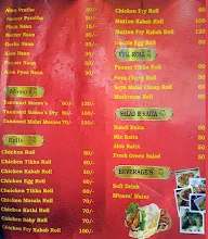 Saini Dhaba menu 1