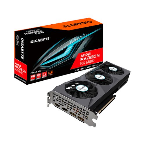 VGA Gigabyte Radeon RX 6600 EAGLE 8G