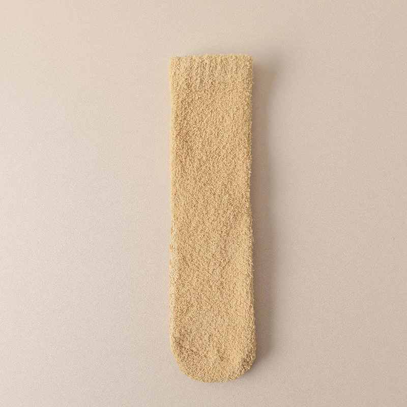 Coral Fleece Sokken Dames Verdikt