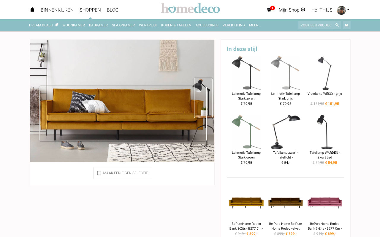 HomeDeco.nl - Zoeken op afbeelding Preview image 0