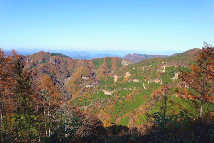 ラングラーアンリミテッドの御荷鉾スーパー林道・#上野村・#jeep ラングラー・#紅葉に関するカスタム事例の投稿画像3枚目