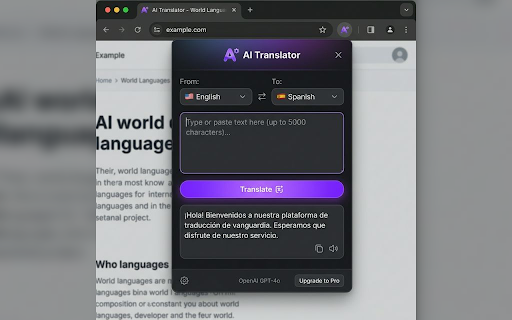 AI Translator screenshot 2
