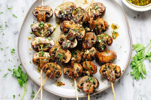 Mushroom Skewers