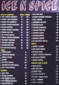 Ice N Spice menu 2