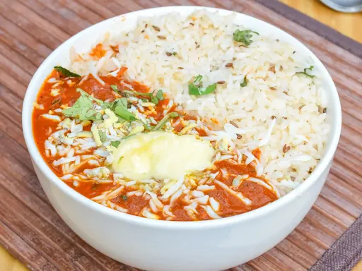 Butter Chicken Masala Served With Choice Of Rice