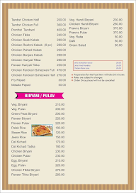 Adithya Restaurant & Bar menu 5