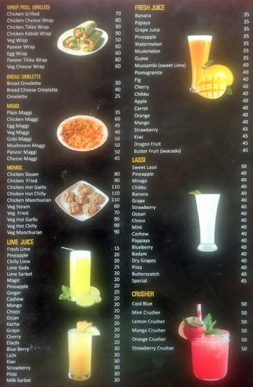 Taza Restaurant menu 