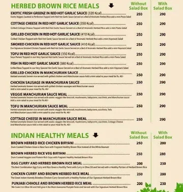 Greenz menu 