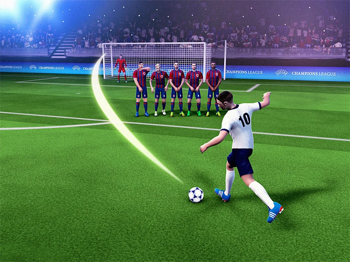   Free Kick Football Champions League 2018- 스크린샷 