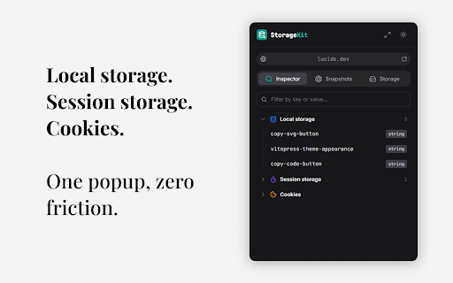 StorageKit screenshot 1