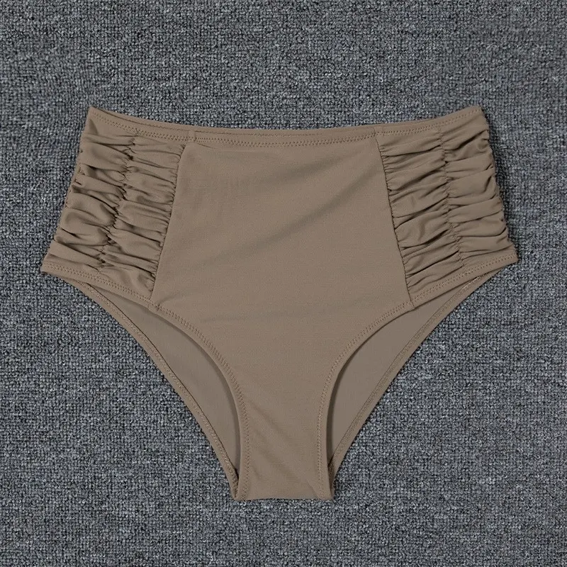 Title 5, Pure Color Bikini Split Badpak Dames Europees e...
