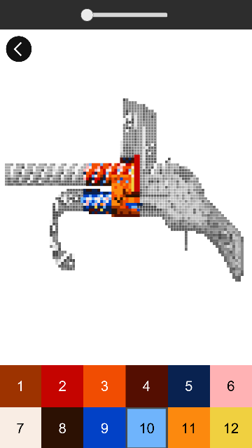 Pixel Gun Coloring Weapons by Numberのおすすめ画像2