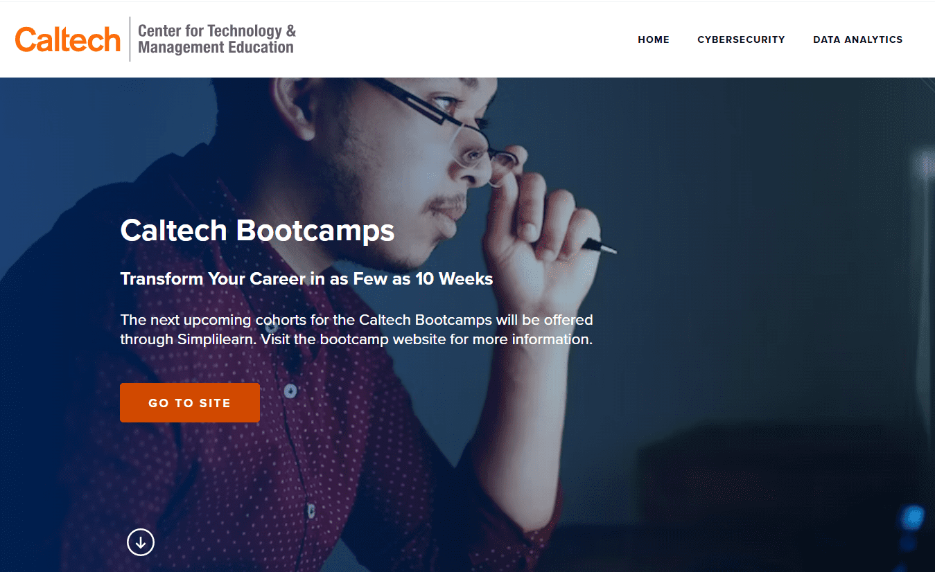 Cybersecurity Bootcamp- create a path with Caltech