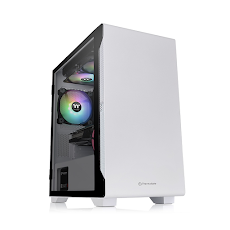 Thùng máy/ Case Thermaltake S100 TG (Trắng) (CA-1Q9-00S6WN-00)