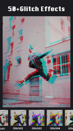 Screenshot Glitch Photo Editor - Vintage