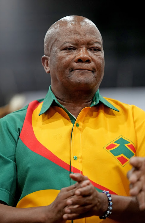 United Democratic Movement (UDM) leader Bantu Holomisa.