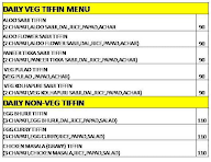 Home Made Tiffin Meals menu 2