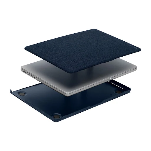 Ốp Incase Textured Hardshell in Woolenex - Cobalt - MacBook Pro 16 2021 - INMB200723-CBT