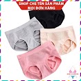 Quần Lót Nữ Cotton Freesize Cạp To Cao Co Giãn 4 Chiều Ko Túi Zip Cho 40 - 63Kg Chip Thông Hơi Kháng Khuẩn Ql002