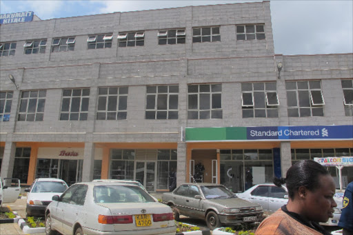 TRANSFORMATION: The Mega Centre building in Kitale town, where Nakumatt has taken up space. Photo/NICHOLAS WAMALWA