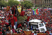 IT'S TIME TO GO, MR PRESIDENT: Thousands of people took to the streets of Pretoria for a National Day of Action protest organised by opposition parties calling for President Jacob Zuma to resign. The grounds of the Union Buildings were packed with people of all political parties and all races.