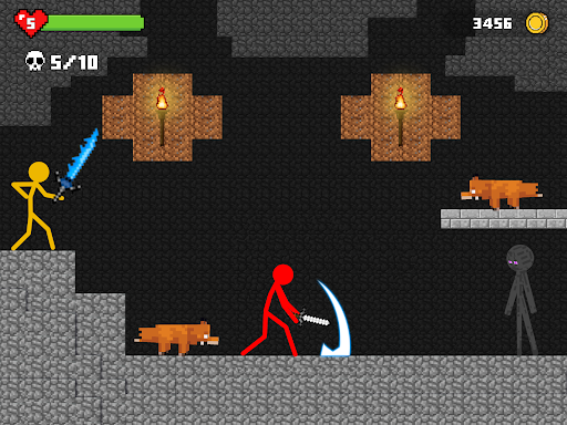 Screenshot Stick-man Battle - Craft World