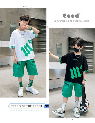 Title 2, Handsome trendy short sleeve childrens summer ...