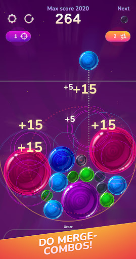 Screenshot 2048: Drop And Merge Sunball