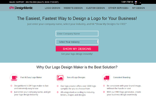 Logo Maker by DesignMantic chrome extension