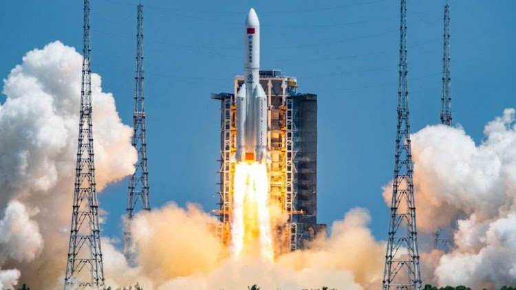 The rocket lifting off from southern China on July 24, 2022